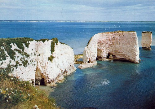 England postcard studland old - england,