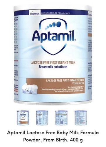 Aptamil lactose free - aptamil, first