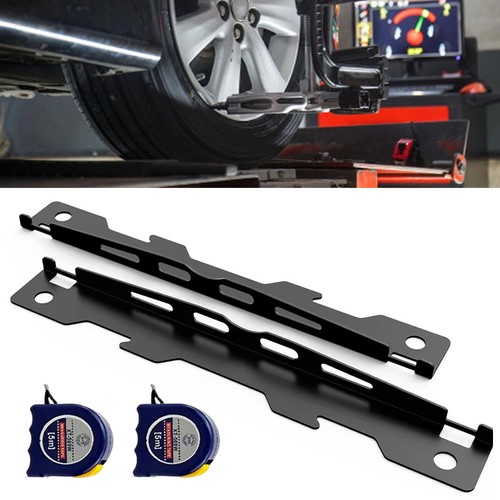 Wheel alignment with measuring - wheel,