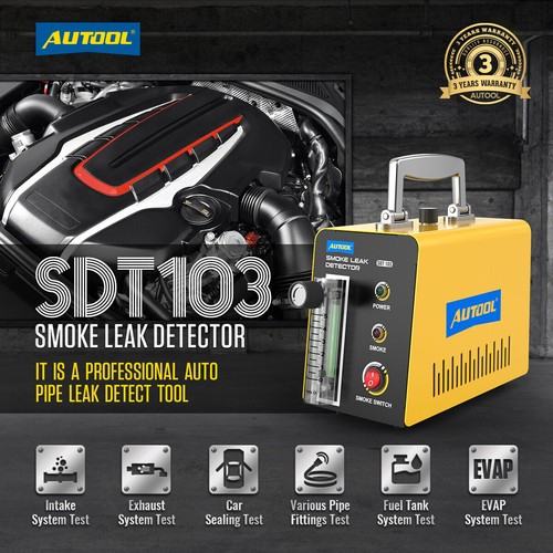 Evap smoke machine leak - smoke,