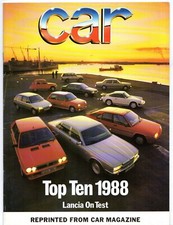 Lancia Delta & Thema Road Tests 1988 UK Market Brochure HF 4x4 Integrale 8.32