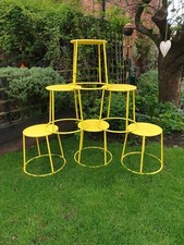 Metal stacking stools-job lot