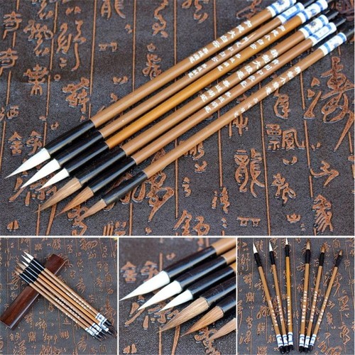 6pcs set bamboo traditional - 6pcs/set,