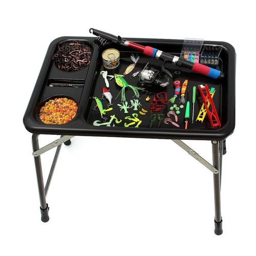 Solid steel fishing table - solid,