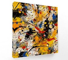 JACKSON POLLOCK 3 -SQUARE