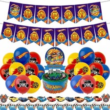35 Hot Wheels Balloons