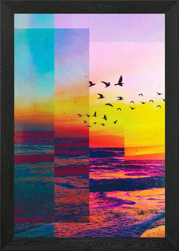 Quiet waters framed - waters, art