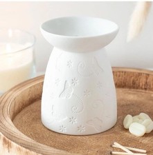 White elegant ceramic oil - elegant,
