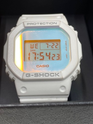 Casio shock white 5600tl - white,