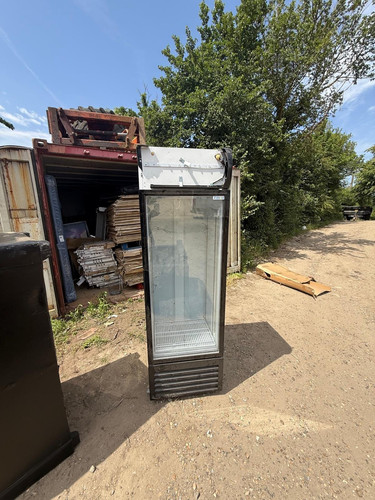 Single glass door - single,