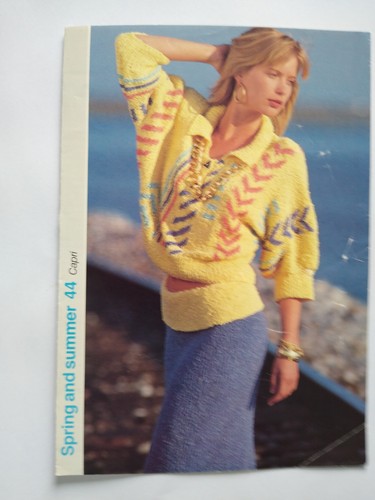 Knitting pattern jumper with - pattern,