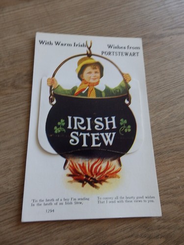 Mailing novelty postcard - novelty, irish