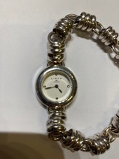 LINKS OF LONDON Sweetie Bracelet Watch Sterling Silver White Sapphire