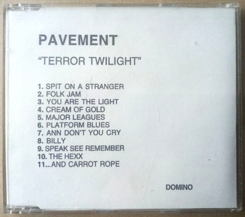 Pavement terror twilight - terror, very