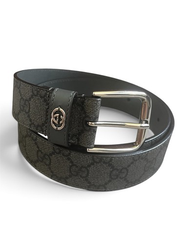 Gucci belt with - gucci, interlocking