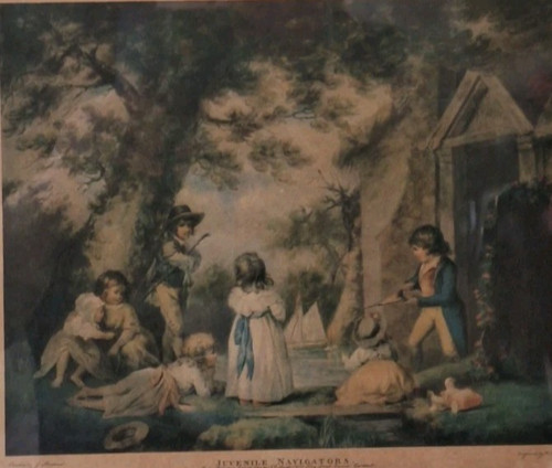 Vintage framed juvenile - vintage,