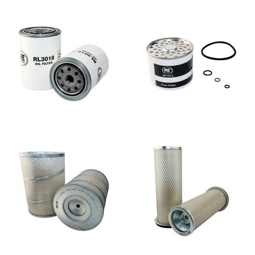 Filter service kit - fits, jcb