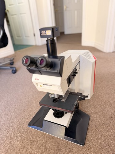 Leica dmr microscope with - dmr,