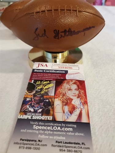 Sid gillman signed mini size - sid,