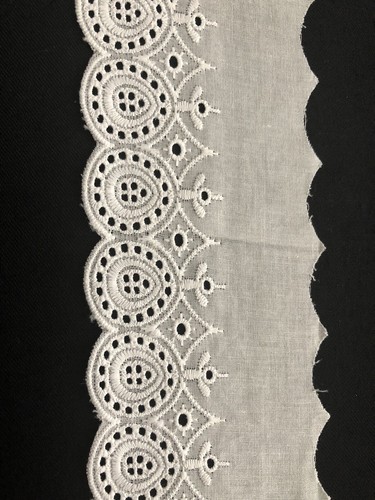White cotton embroidered - cotton,