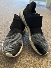 Adidas Y3 Qasa Low Black And White Size UK 10 Trainers