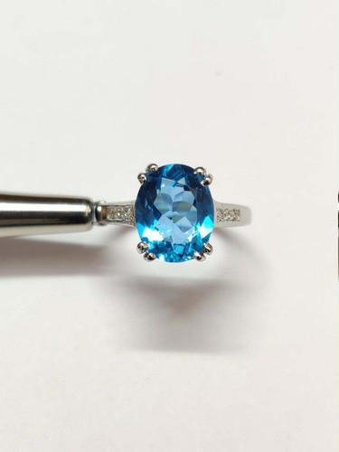 925 sterling silver swiss blue - silver,