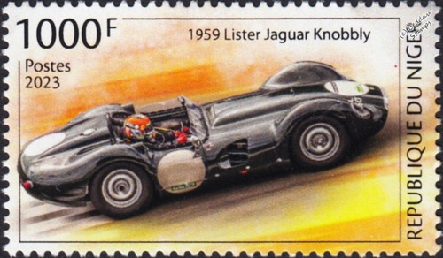 1959 lister jaguar - 1959, "knobbly"