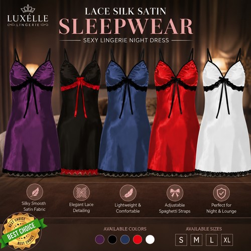 Ladies strappy nightdress - strappy,