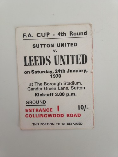 Sutton united leeds - united, v
