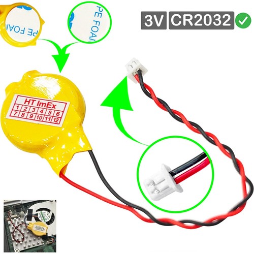 Cr2032 rtc cmos - battery, with