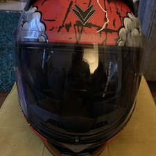 Frank Thomas FT39SV Large Crash Helmet Franzan Design ??