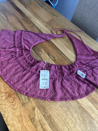 Halter crop top zara new - crop,