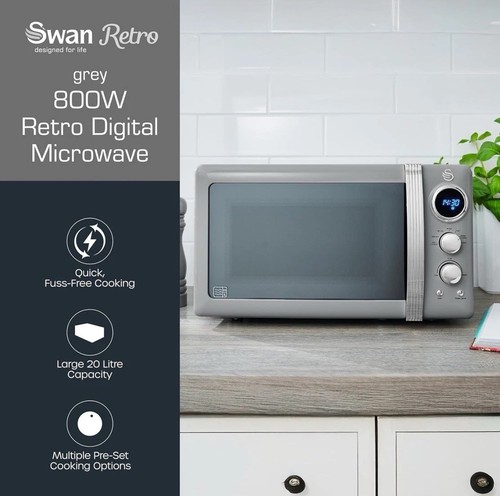 Swan retro led digital - led,