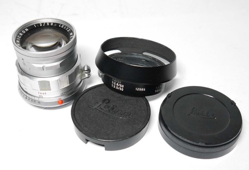 Leica summicron lens - summicron, 2/50