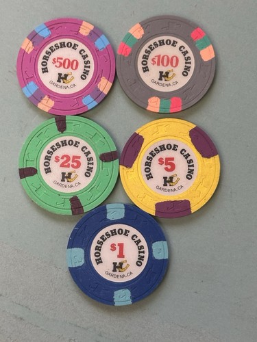 Old vintage horseshoe casino - old,