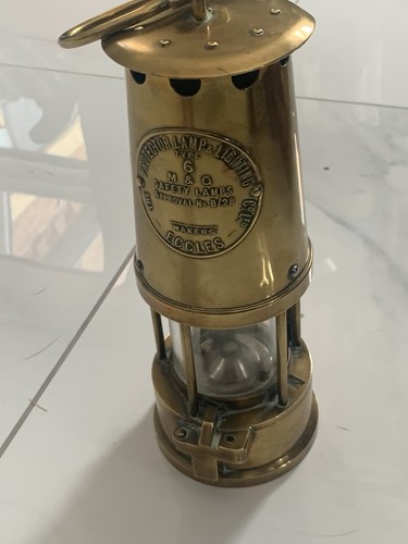 Vintage brass eccles mining - vintage,
