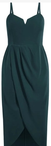 Emerald green city chic tulip - emerald,