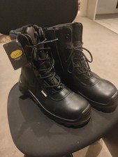 Jallatte Jalarcher Black Vibram Lace Up Hi Leg Safety Leather Toecap Boots