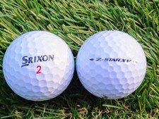 12 x SRIXON Z STAR XV WHITE GOLF BALLS PEARL/A GRADE FREE POSTAGE