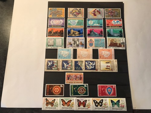 Vincent postage stamps 9 - st,