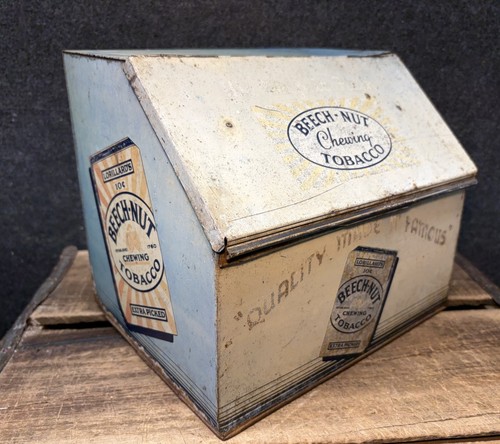 Vtg beech nut chewing tobacco - beech-nut,