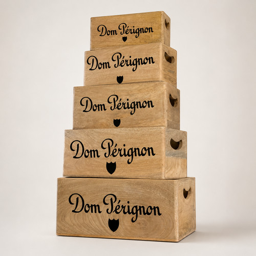 Dom pérignon style wooden - pérignon,