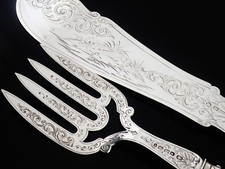 Cased Antique Sterling Silver