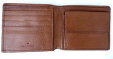 Mulberry Bi Fold Wallet in Oak
