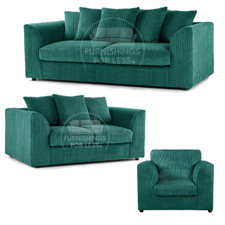 Luxor Teal Soft Jumbo Cord