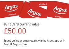 Argos voucher can be - argos, e-voucher