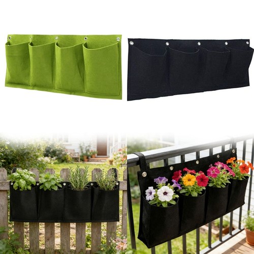Wall hanging planting bag - hanging,