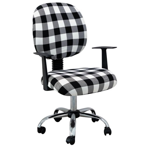 Kabake black white plaid - black,