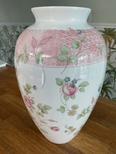 Wedgwood Rosehip 9.5” Vase