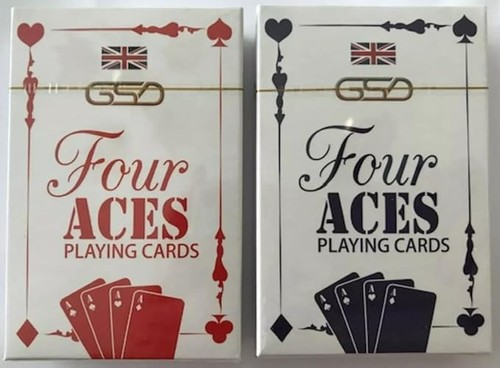 Playing cards decks - playing, red